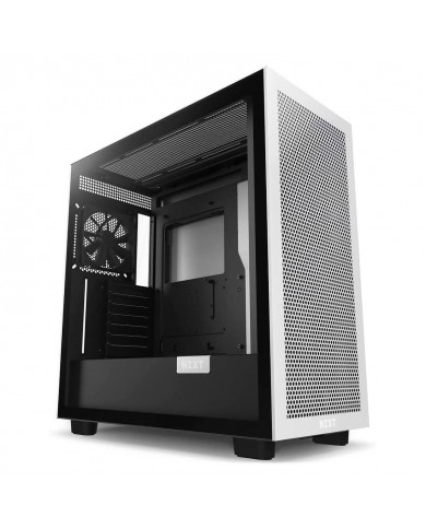 NZXT H7 Flow Noir/Blanc - Pc Gamer Casa NZXT H7 Flow Noir/Blanc - Pc Gamer Casa