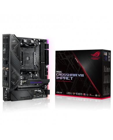 ASUS ROG CROSSHAIR VIII IMPACT - Pc Gamer Casa ASUS ROG CROSSHAIR VIII IMPACT - Pc Gamer Casa