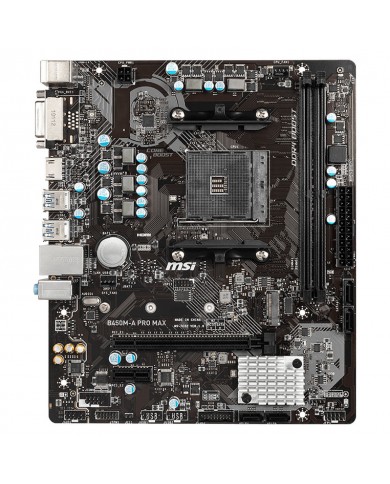 MSI B450M-A PRO MAX - Carte mère - Pc Gamer Casa MSI B450M-A PRO MAX - Carte mère - Pc Gamer Casa