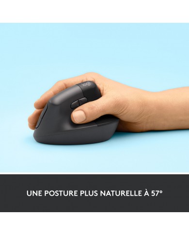 Logitech Lift Left (Graphite) - Souris PC - Pc Gamer Casa Logitech Lift Left (Graphite) - Souris PC - Pc Gamer Casa