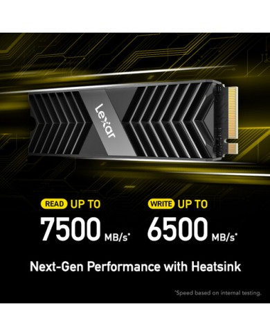 Lexar Professional 512GB NM800 PRO PCIe 4.0 x4 NVMe M.2 Internal SSD with Heatsink- Pc Gamer Casa Lexar Professional 512GB NM800 PRO PCIe 4.0 x4 NVMe M.2 Internal SSD with Heatsink- Pc Gamer Casa