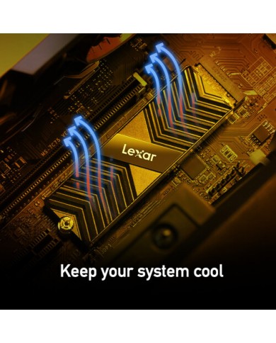 Lexar Professional 512GB NM800 PRO PCIe 4.0 x4 NVMe M.2 Internal SSD with Heatsink- Pc Gamer Casa Lexar Professional 512GB NM800 PRO PCIe 4.0 x4 NVMe M.2 Internal SSD with Heatsink- Pc Gamer Casa