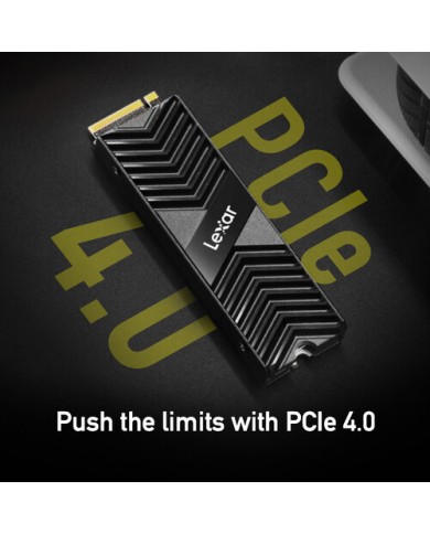 Lexar Professional 512GB NM800 PRO PCIe 4.0 x4 NVMe M.2 Internal SSD with Heatsink- Pc Gamer Casa Lexar Professional 512GB NM800 PRO PCIe 4.0 x4 NVMe M.2 Internal SSD with Heatsink- Pc Gamer Casa