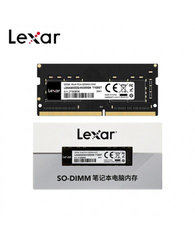 Mémoire RAM Lexar DDR4 3200 32 Go SO-DIMM - PC Gamer Casa Mémoire RAM Lexar DDR4 3200 32 Go SO-DIMM - PC Gamer Casa