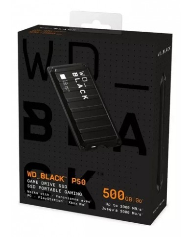 WD_Black P50 Game Drive 2 To - Disque dur externe WD_Black P50 Game Drive 2 To - Disque dur externe