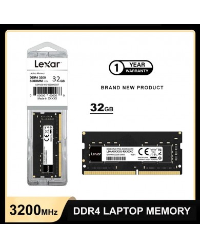 Mémoire RAM Lexar DDR4 3200 32 Go SO-DIMM - PC Gamer Casa Mémoire RAM Lexar DDR4 3200 32 Go SO-DIMM - PC Gamer Casa