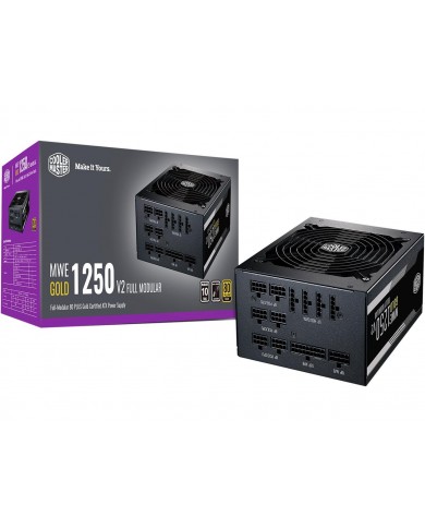 Cooler Master MWE Gold 1250 Full Modular V2 - Pc Gamer Casa Cooler Master MWE Gold 1250 Full Modular V2 - Pc Gamer Casa