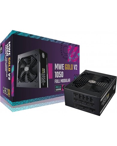 Cooler Master MWE Gold 1050 Full Modular V2 - Pc Gamer Casa Cooler Master MWE Gold 1050 Full Modular V2 - Pc Gamer Casa