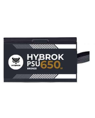 Alimentation HYBROK PSU 650W Bronze 80+ / Puissante / Efficace / Abordable / Pc Gamer Casa / Livraison gratuite Alimentation HYBROK PSU 650W Bronze 80+ / Puissante / Efficace / Abordable / Pc Gamer Casa / Livraison gratuite