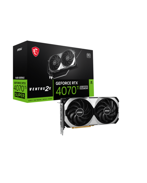 MSI Carte Graphique GeForce RTX 4070 Ti SUPER 16