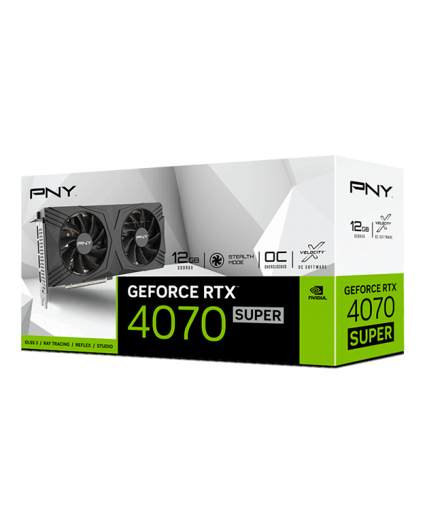 PNY GeForce RTX 4070 SUPER 12GB VERTO OC 12GB