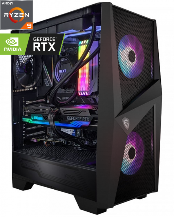 PC- AMD RYZEN 9 5900X-RTX 4060 TI 8GB-MSI