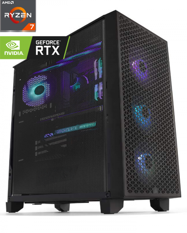 Tempest AMD RYZEN 7 7800X3D-RTX 4070 SUPER 12GB OC