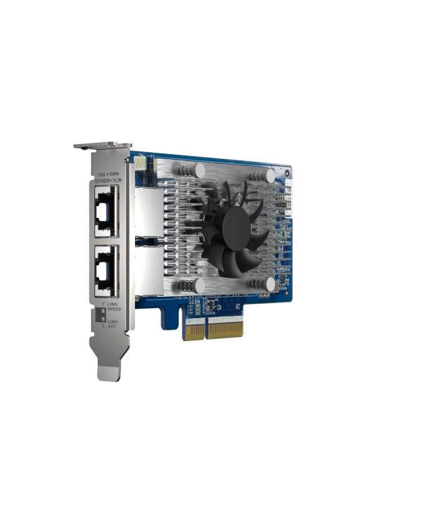 Carte Réseau 10GbE Intel Dual-Port QXG-10G2T-X710 - Performance Maximale