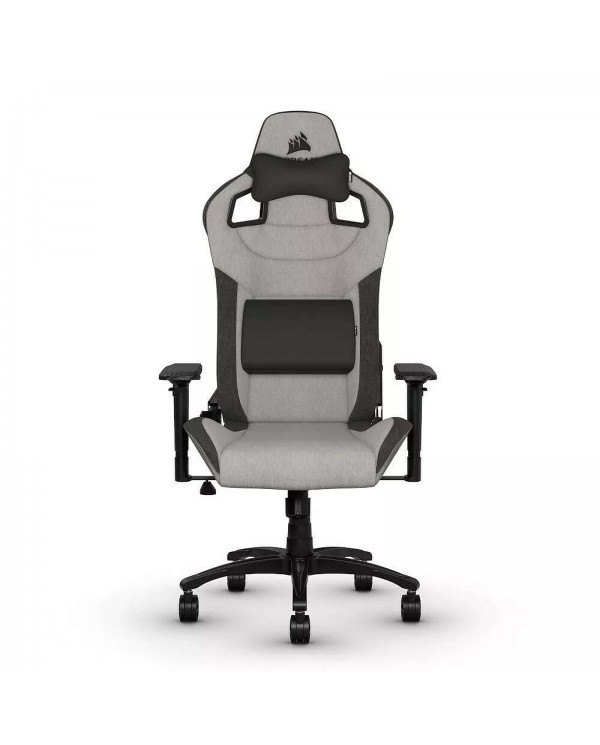 Corsair T3 RUSH (Gris / Silver) - Siège gaming Premium