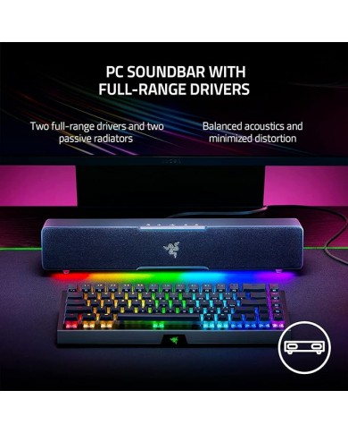 Razer Leviathan v2 X - Enceinte PC - Razer Marooc Razer Leviathan v2 X - Enceinte PC - Razer Marooc