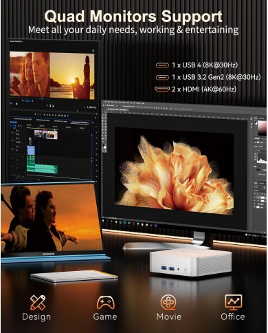 Mini PC GEEKOM A7 AMD Ryzen 9 7940HS 32GB 2TB SSD - PCGAMERCASA .MA Mini PC GEEKOM A7 AMD Ryzen 9 7940HS 32GB 2TB SSD - PCGAMERCASA .MA