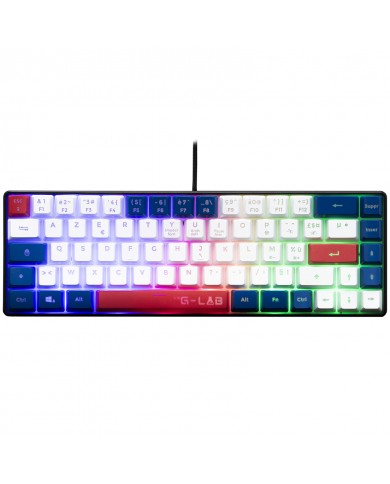 The G-Lab Keyz Hydrogen (Bleu/Blanc/Rouge) - Clavier PC