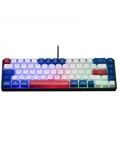 The G-Lab Keyz Hydrogen (Bleu/Blanc/Rouge) - Clavier PC