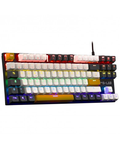 The G-Lab Keyz Mercury TKL (Colours) - Clavier PC
