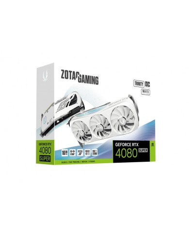 ZOTAC GAMING GeForce RTX 4080 SUPER Trinity OC White -PC Gamer Casa ZOTAC GAMING GeForce RTX 4080 SUPER Trinity OC White -PC Gamer Casa