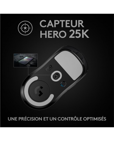 Logitech G Wireless Gaming Pro X Superlight (Noir) / Souris PC