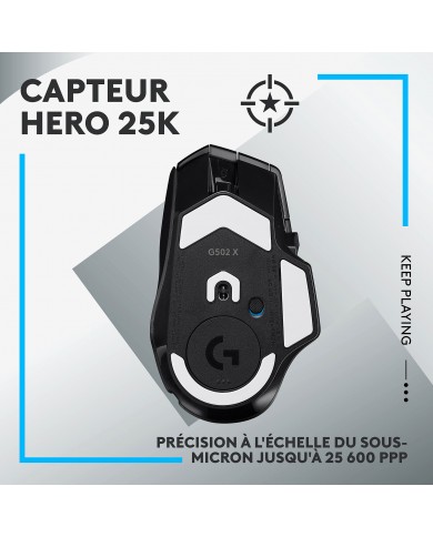 Logitech G G502X Lightspeed Noir / Souris PC / Logitech Maroc Logitech G G502X Lightspeed Noir / Souris PC / Logitech Maroc