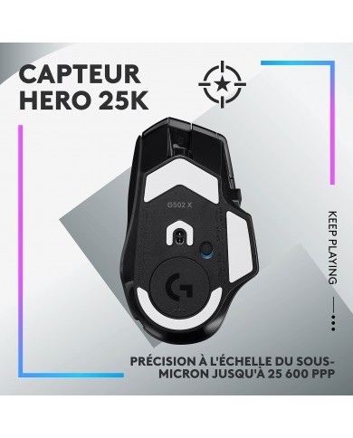 Logitech G G502X Plus Noir / Souris PC / Logitech Maroc Logitech G G502X Plus Noir / Souris PC / Logitech Maroc