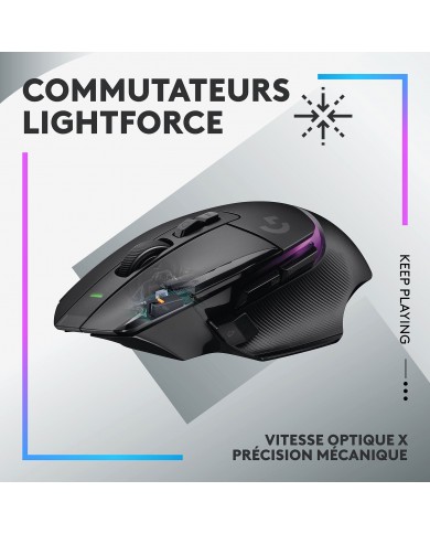Logitech G G502X Plus Noir / Souris PC / Logitech Maroc Logitech G G502X Plus Noir / Souris PC / Logitech Maroc