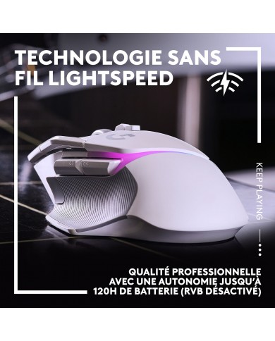 Logitech G502X Plus Blanc - Souris PC - Logitech Maroc Logitech G502X Plus Blanc - Souris PC - Logitech Maroc