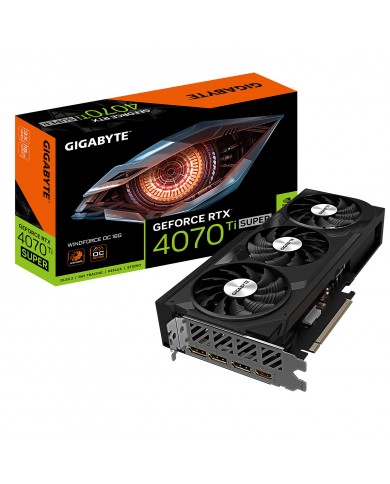 Gigabyte GeForce RTX 4070 Ti SUPER WINDFORCE OC / Gigabyte Maroc Gigabyte GeForce RTX 4070 Ti SUPER WINDFORCE OC / Gigabyte Maroc