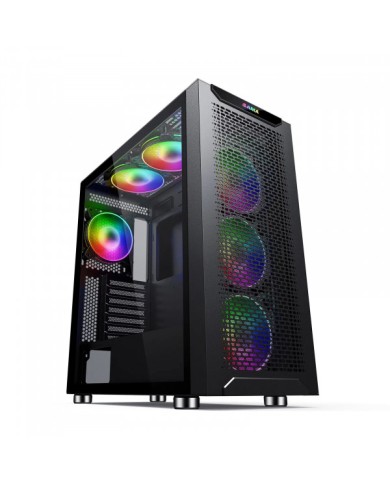 HYBROK RS6 ARGB : Boîtier Gamer HYBROC MAROC HYBROK RS6 ARGB : Boîtier Gamer HYBROC MAROC