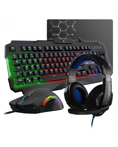 Pack PC Gamer AMD Ryzen 5 5600G/256GB/16GB/Vega 7 + Moniteur 27" + Pack Gaming