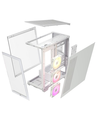 BOITIER CORSAIR 3500X ARGB (blanc) - Carte mère - Pc Gamer Casa BOITIER CORSAIR 3500X ARGB (blanc) - Carte mère - Pc Gamer Casa