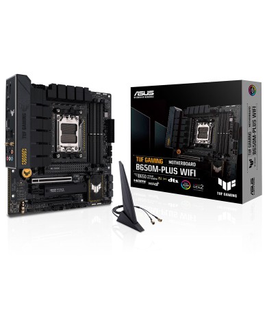 ASUS TUF GAMING B650M-PLUS WIFI - Carte mère - Pc Gamer Casa ASUS TUF GAMING B650M-PLUS WIFI - Carte mère - Pc Gamer Casa