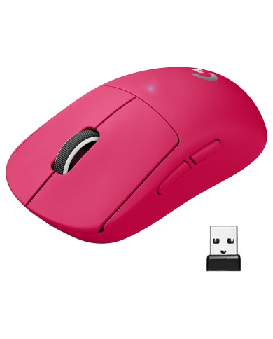 Logitech G Wireless Gaming Pro X Superlight 2 (Magenta) - Souris PC . Logitech G Wireless Gaming Pro X Superlight 2 (Magenta) - Souris PC .