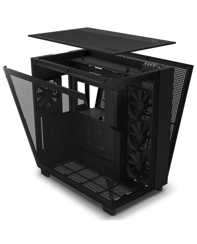 NZXT H9 Flow Noir - Boîtier PC - Pc Gamer Maroc NZXT H9 Flow Noir - Boîtier PC - Pc Gamer Maroc