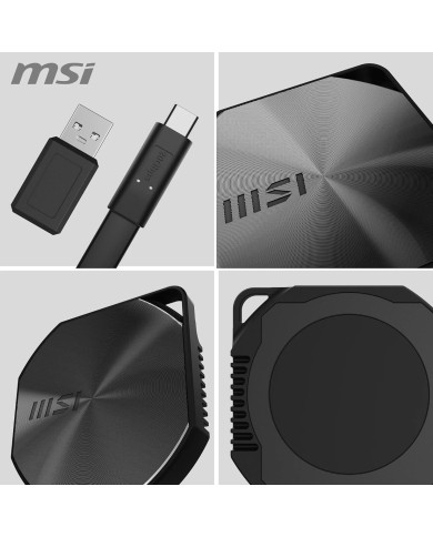 MSI DATAMAG 20Gbps 1TB - Disque SSD Externe Portable