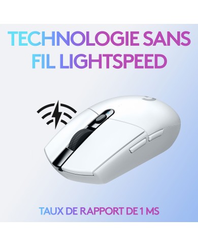 Logitech G305 Lightspeed Wireless Gaming Mouse (Blanc) Logitech G305 Lightspeed Wireless Gaming Mouse (Blanc)