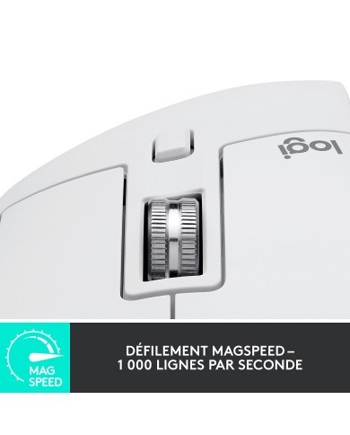Logitech MX Master 3S (Pale Grey) - Souris PC - Pc Gamer Casa