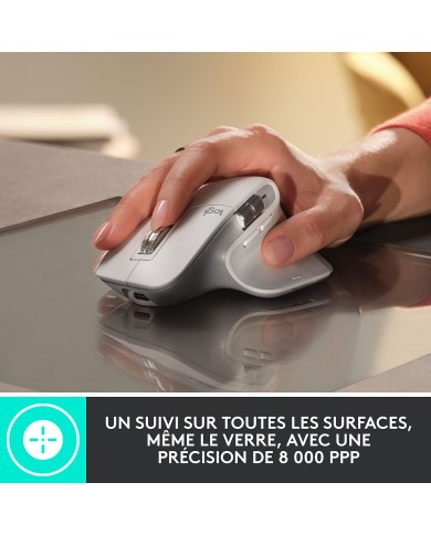 Logitech MX Master 3S (Pale Grey) - Souris PC - Pc Gamer Casa