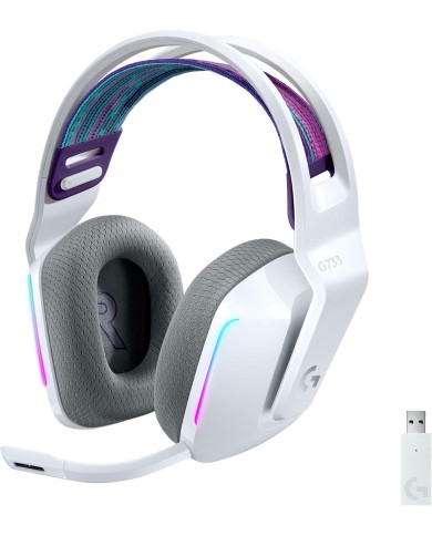 Logitech G733 Lightspeed (Blanc) - Micro-casque Logitech G733 Lightspeed (Blanc) - Micro-casque