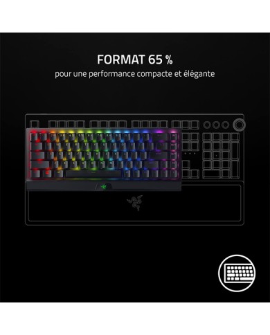 Razer BlackWidow V3 Mini HyperSpeed (Yellow Switches) – Clavier Gaming