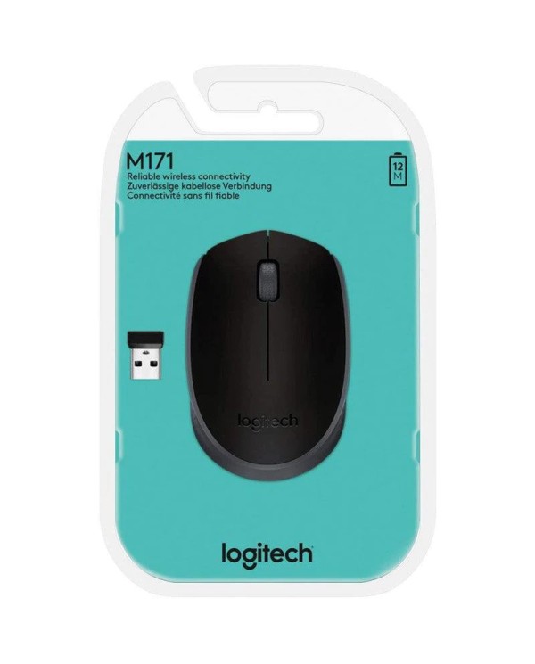 Logitech M171 Wireless Mouse (Noir)