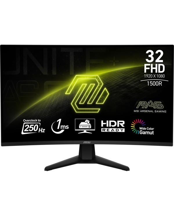 MONITEUR MSI MAG 32C6X 32" 250Hz Curved