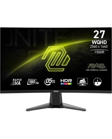MSI Optix 27 MAG 27CQ6F 180HZ Curved - Moniteur Gaming Maroc MSI Optix 27 MAG 27CQ6F 180HZ Curved - Moniteur Gaming Maroc