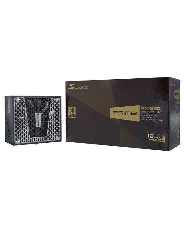ALIMENTATION SEASONIC PRIME 650W GOLD 80 PLUS