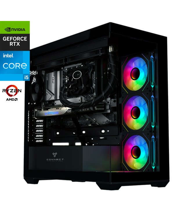 PC Gamer Connect Ryzen 5 7600 | RTX 4060 | 16GB DDR5 | 1TB SSD – Performance Ultime