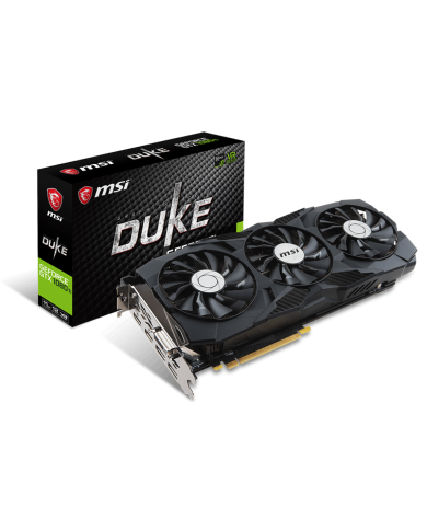 GeForce GTX 1080 Ti DUKE 11G OC | Carte Graphique 11 Go GDDR5X | PCGAMERCASA GeForce GTX 1080 Ti DUKE 11G OC | Carte Graphique 11 Go GDDR5X | PCGAMERCASA