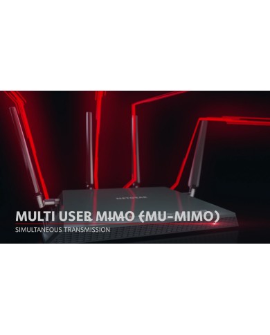 NETGEAR AC2600 Nighthawk X4S – Routeur Wi-Fi Intelligent avec MU-MIMO et Quad Stream | PCGAMERCASA NETGEAR AC2600 Nighthawk X4S – Routeur Wi-Fi Intelligent avec MU-MIMO et Quad Stream | PCGAMERCASA